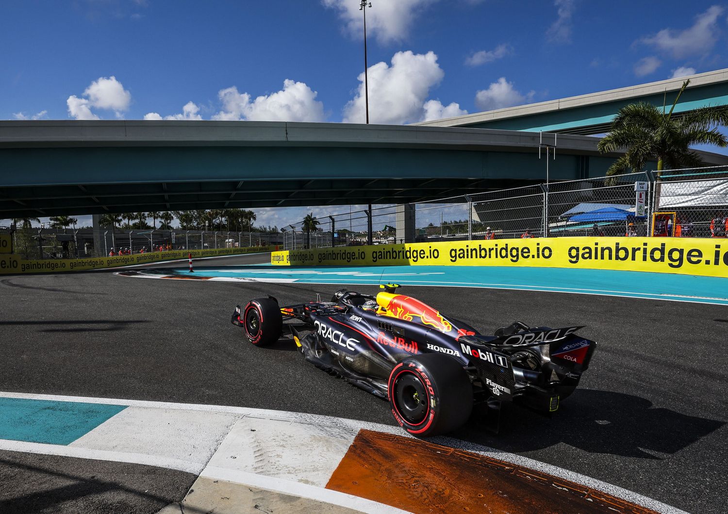 Max Verstappen in azione a Miami