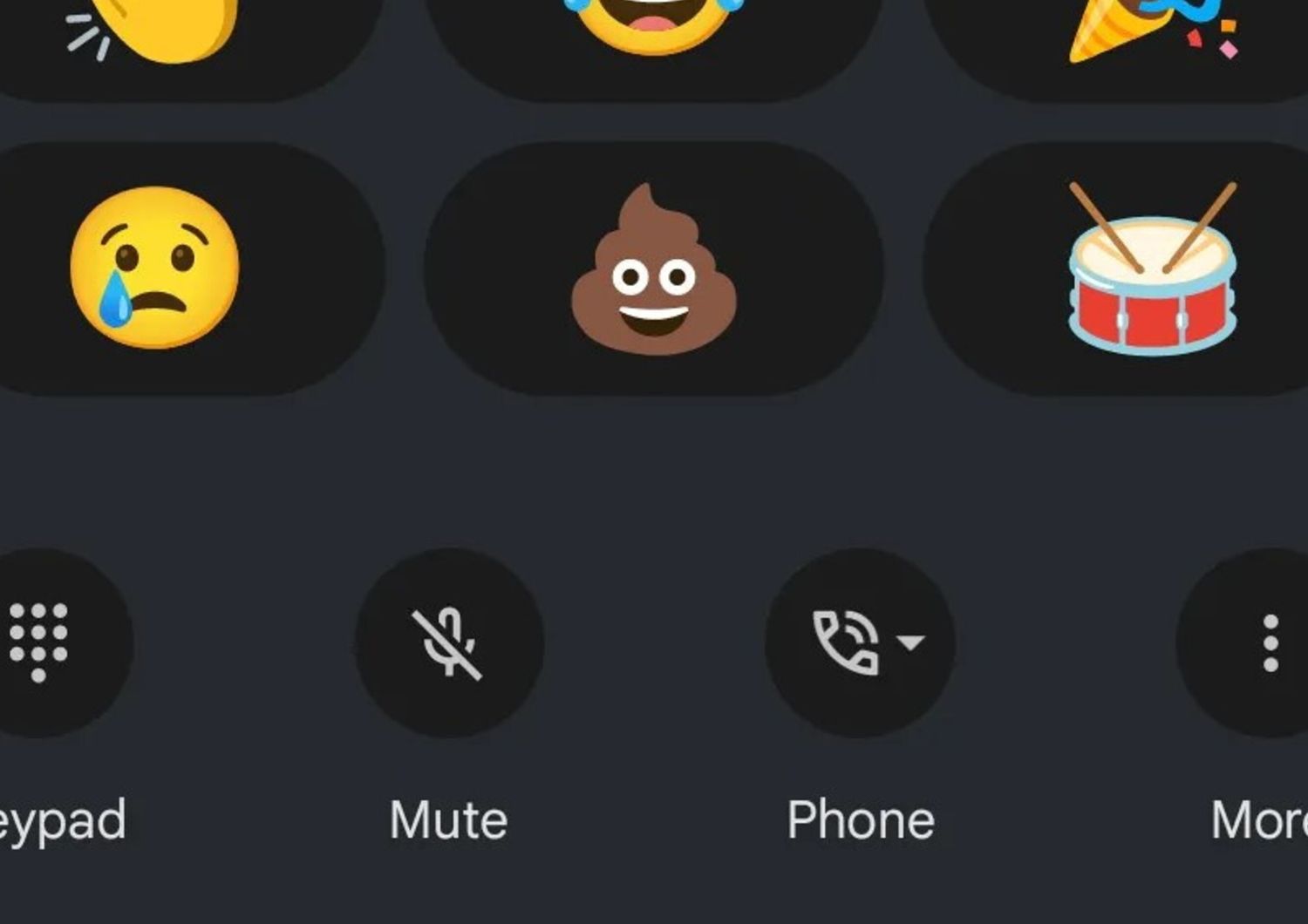 social emoji che parlano app google phone