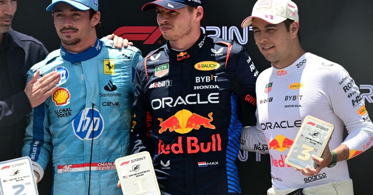 F.1, Verstappen vince la Sprint Race e parte in pole a Miami, Leclerc dietro