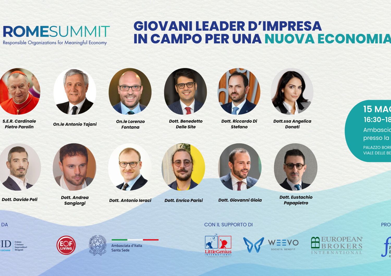 prima edizone rome summit giovani manager incontrano chiesa