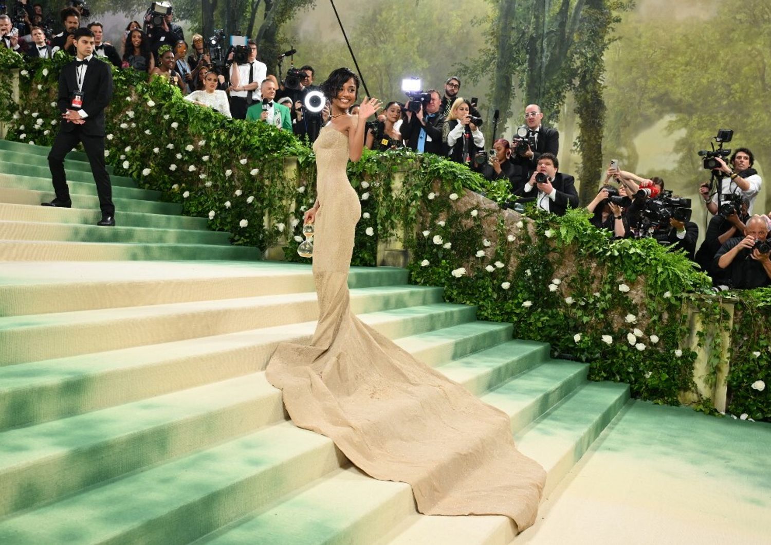 met gala sfilata foto vestiti glamour