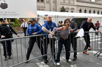 proteste gaza met gala arresti