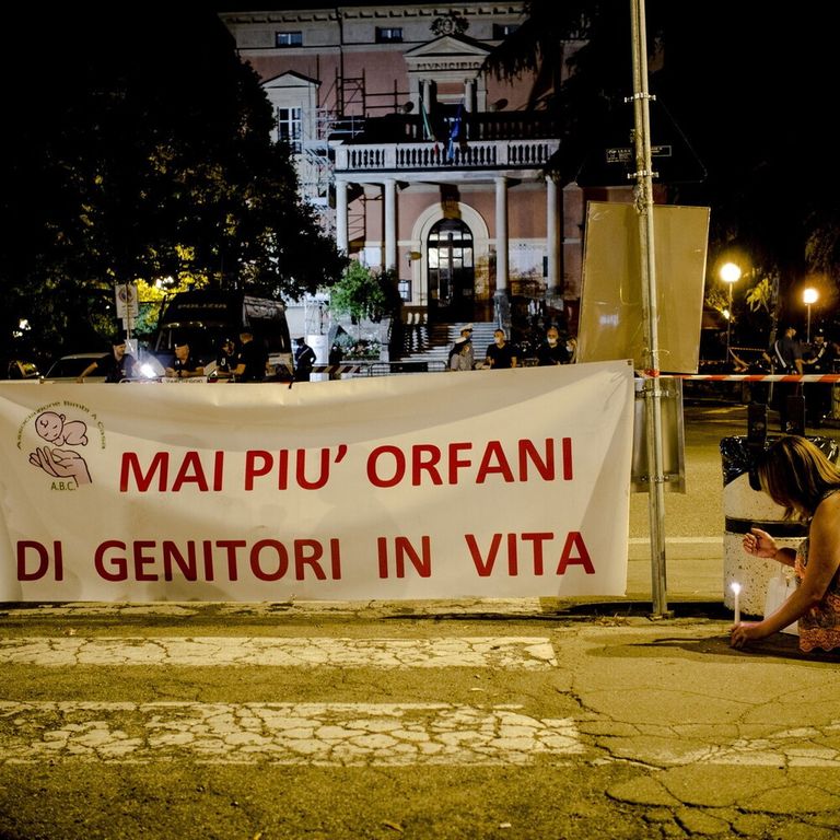 Manifestazione per il caso Bibbiano