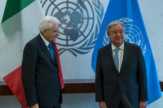 Mattarella e Guterres