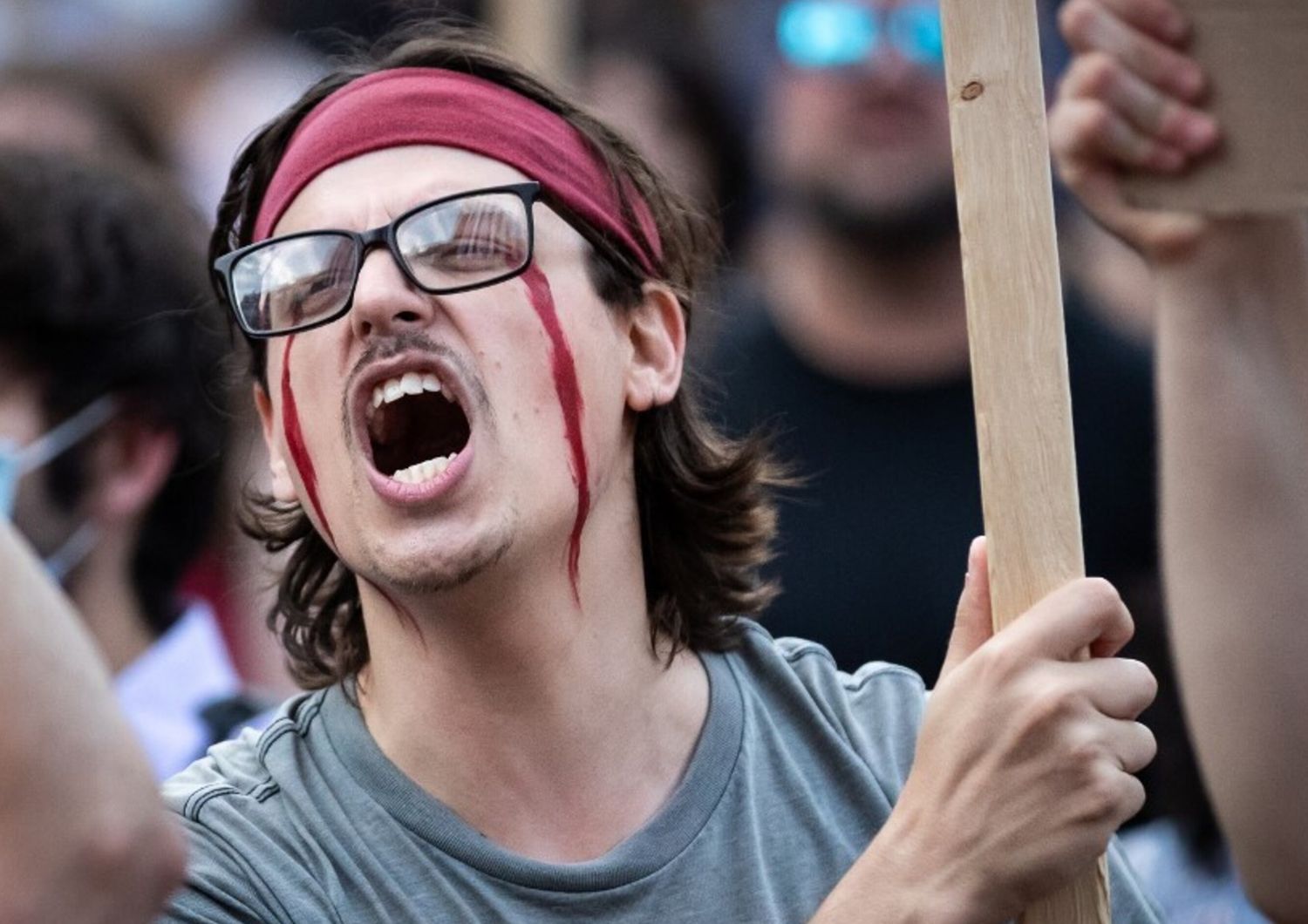 manifestanti pro gaza sgomberato campus george washington arresti