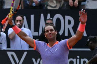 Rafa Nadal agli Internazionali di ROma