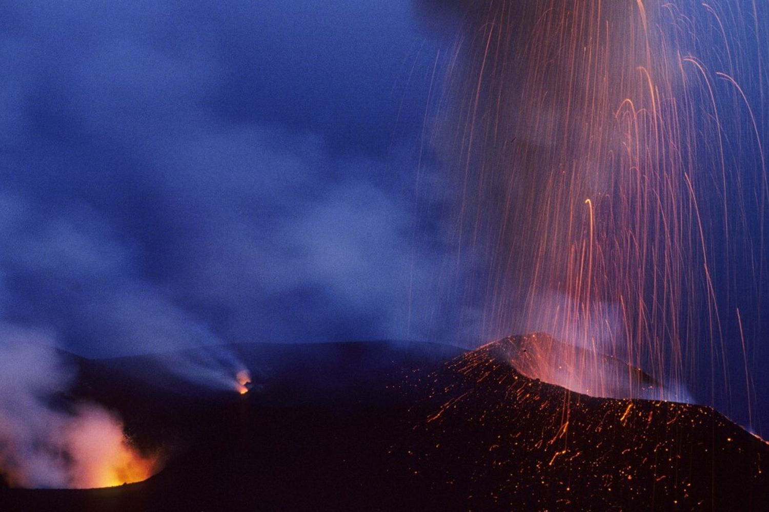 Eruzione del vulcano Stromboli
