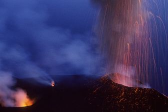 Eruzione del vulcano Stromboli