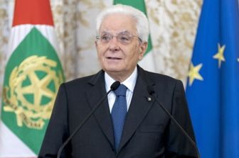 Il presidente della Repubblica Sergio Mattarella