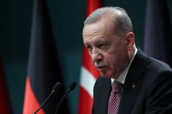 Il presidente turco, Erdogan