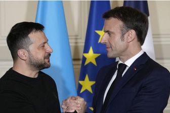 Zelensky e Macron
