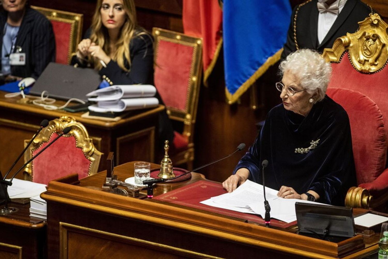 Liliana Segre al Senato