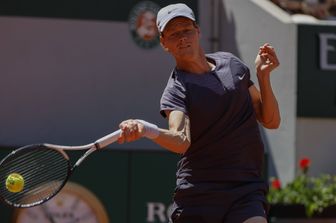 Jannik Sinner agli Open di Francia della scorsa edizione