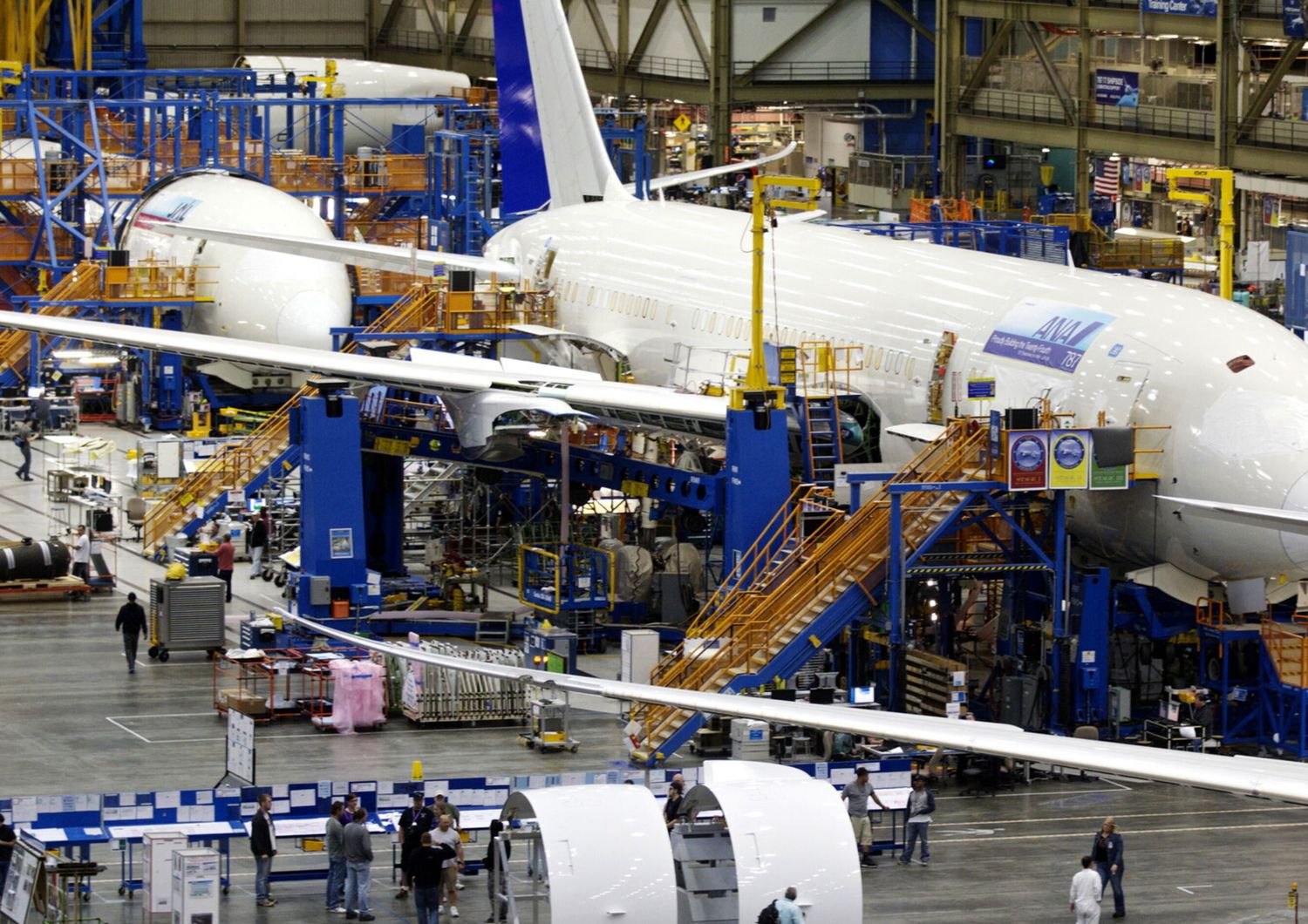 Assemblaggio del Boeing 787 Dreamliner&nbsp;