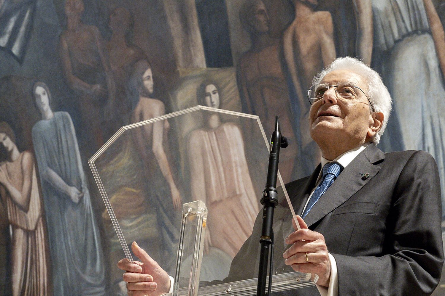 Sergio Mattarella alla Sapienza