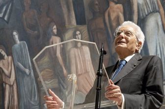 Sergio Mattarella alla Sapienza