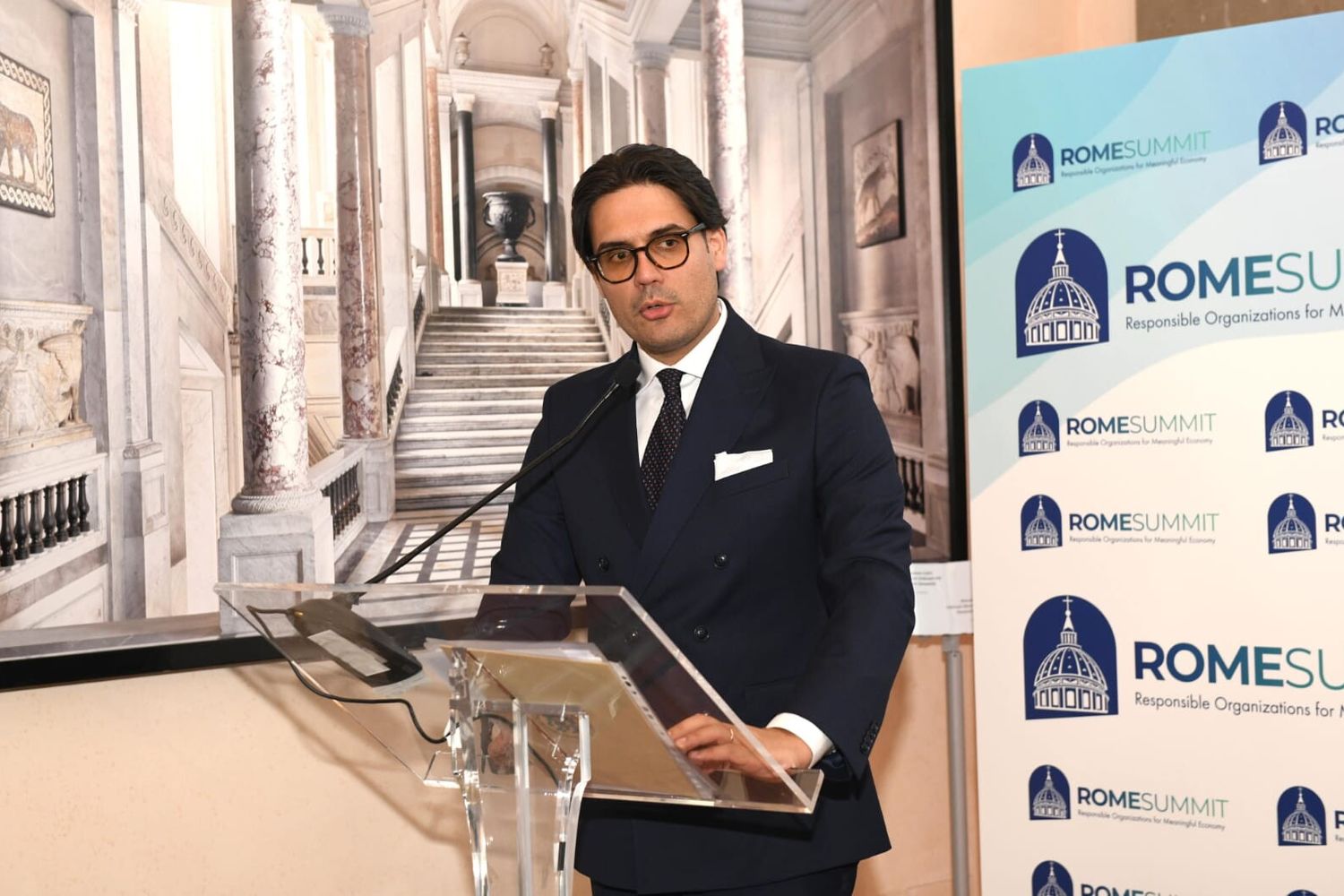 Un intervento al Rome Summit