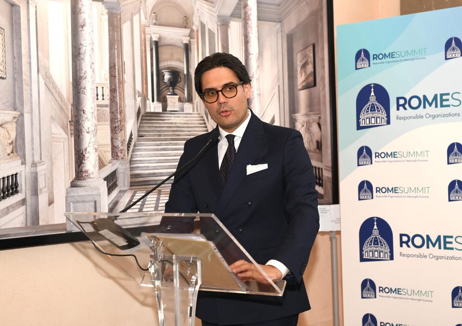 Un intervento al Rome Summit
