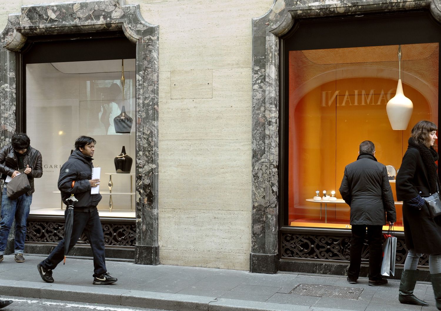 Via Condotti a Roma