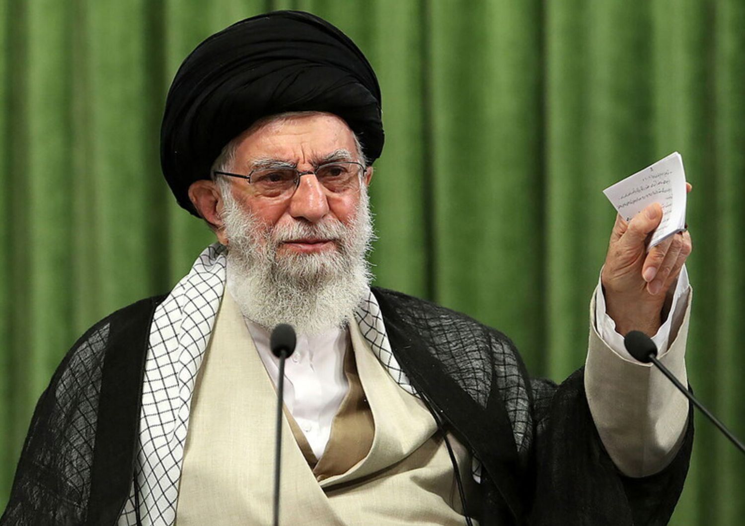 L'ayatollah Ali Khamenei, guida suprema dell'Iran