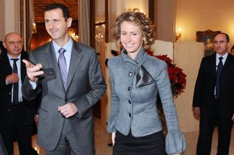 La first lady siriana Asma al-Assad