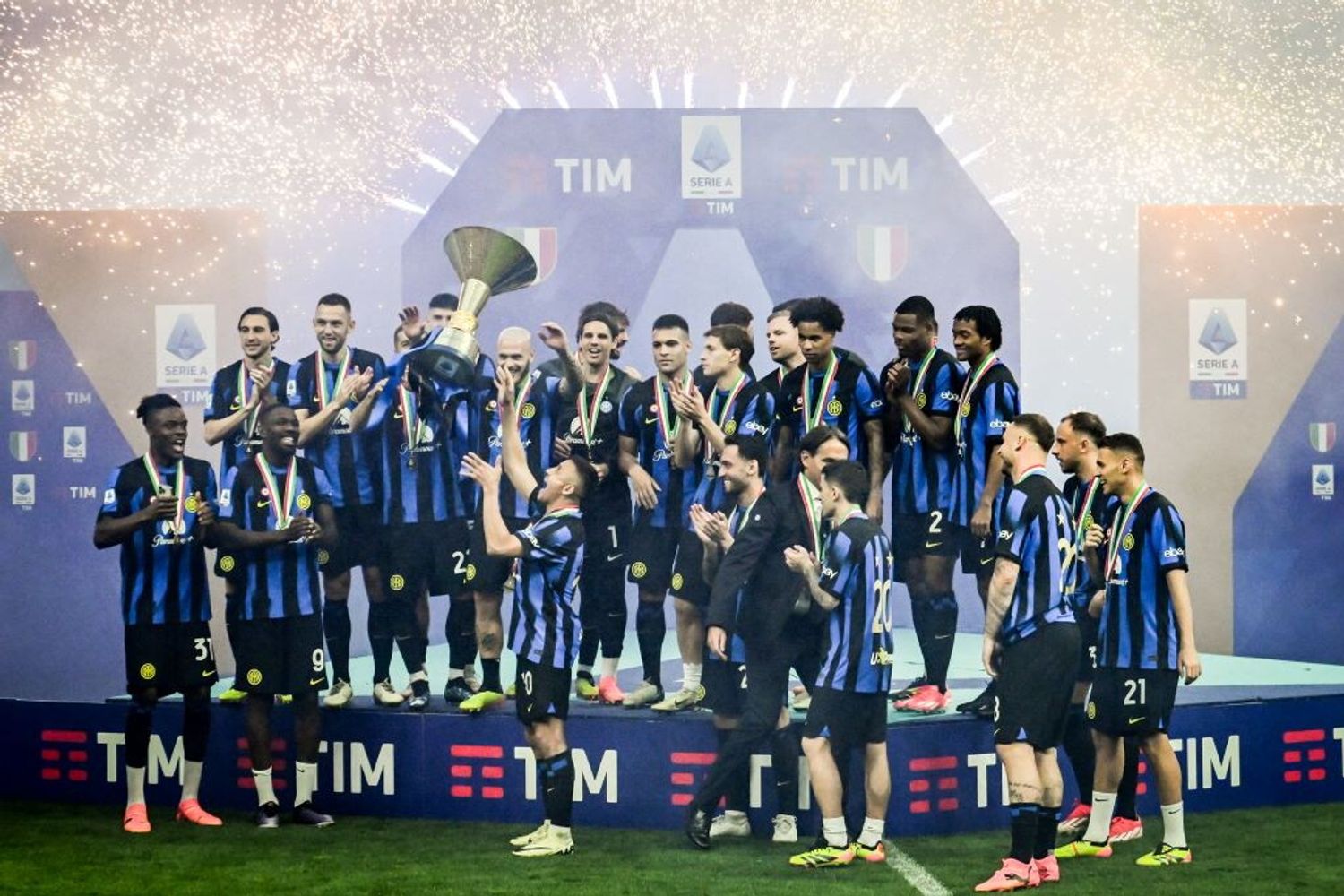 Inter festa scudetto