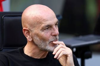 Il tecnico del Milan Stefano Pioli