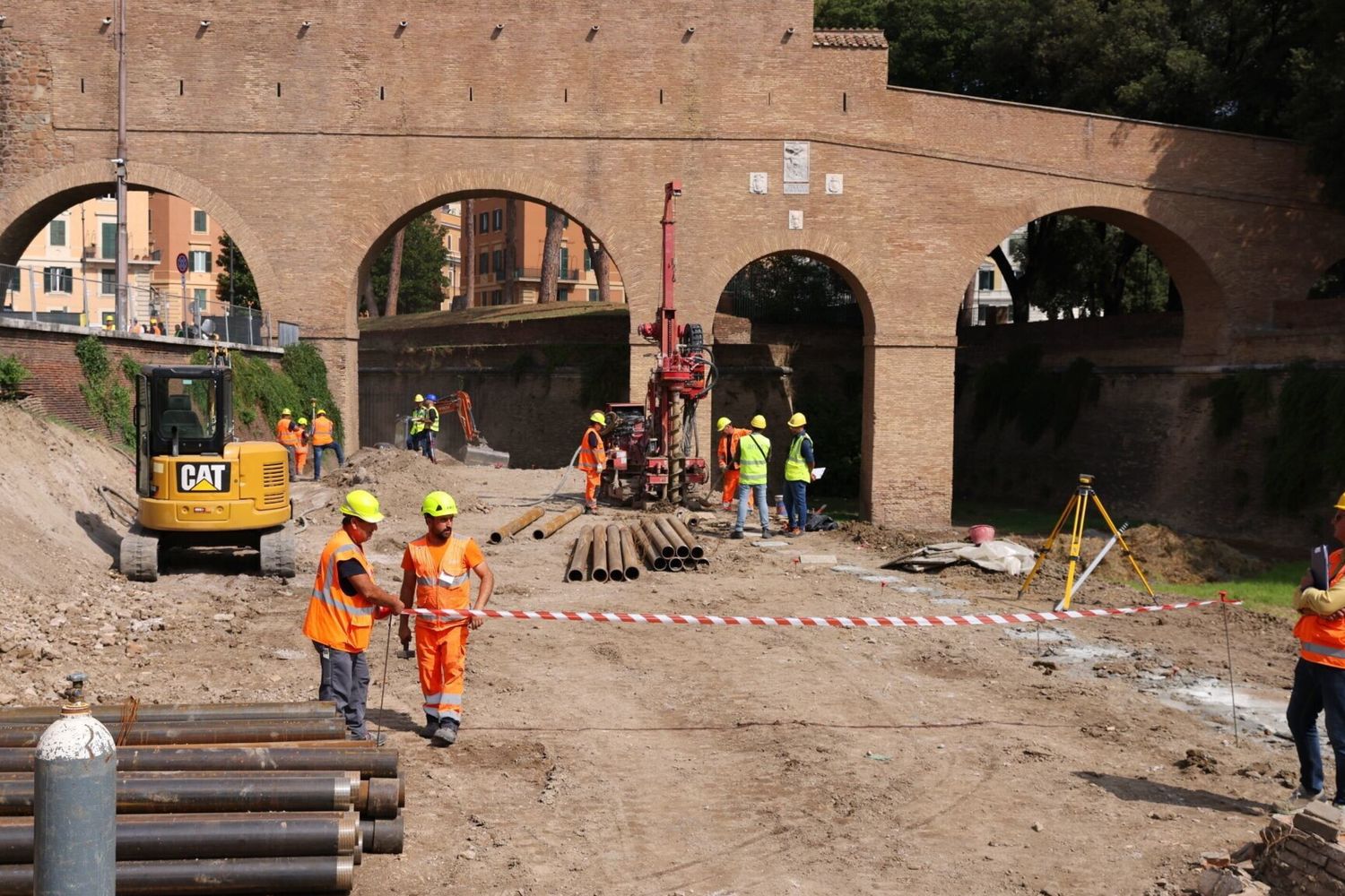 Cantiere Piazza Pia&nbsp;