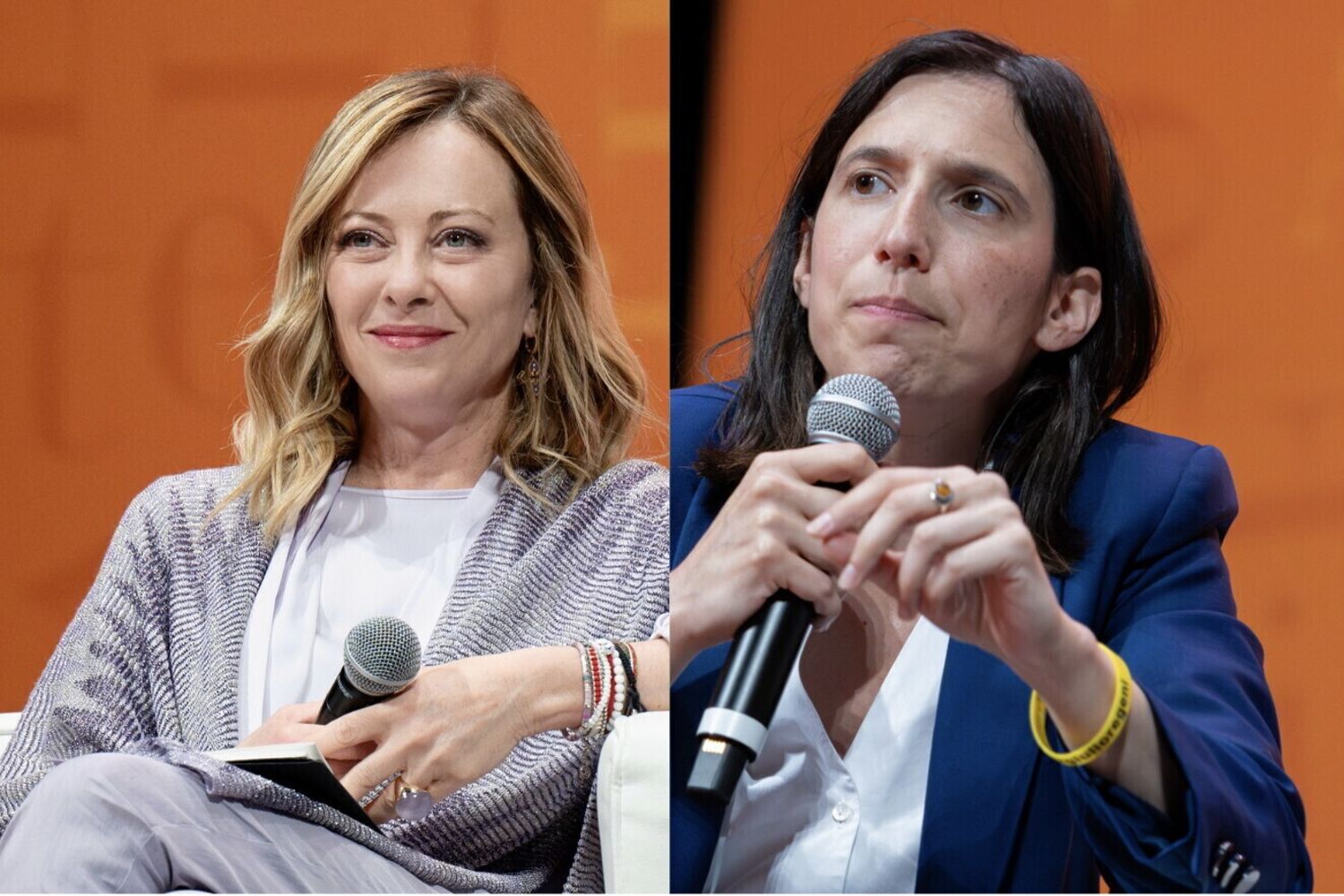 Meloni e Schlein a Trento