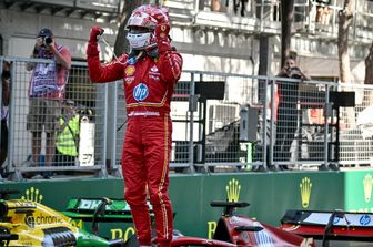 formula uno gp monaco leclerc vince