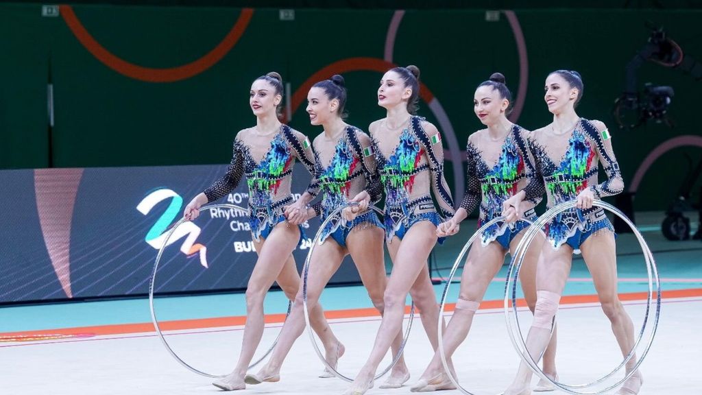 Da Raffaeli alle 'Farfalle', sette medaglie per l'Italia della ginnastica ritmica