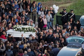 Cisterna di Latina, i funerali di Desiree Mariottini