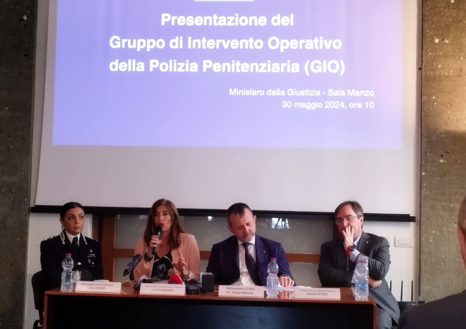 Presentazione del Gruppo di Intervento Operativo