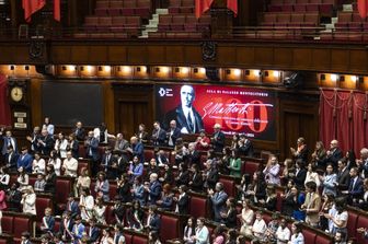 La cerimonia per Matteotti alla Camera