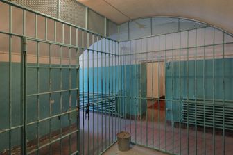 La cella di una vecchia prigione in Quebec
