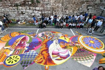 L'infiorata di Spello 2017