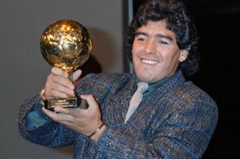 Pallone d’oro vinto da Maradona nel 1986