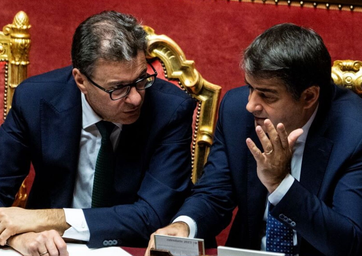 Giorgetti e Fitto