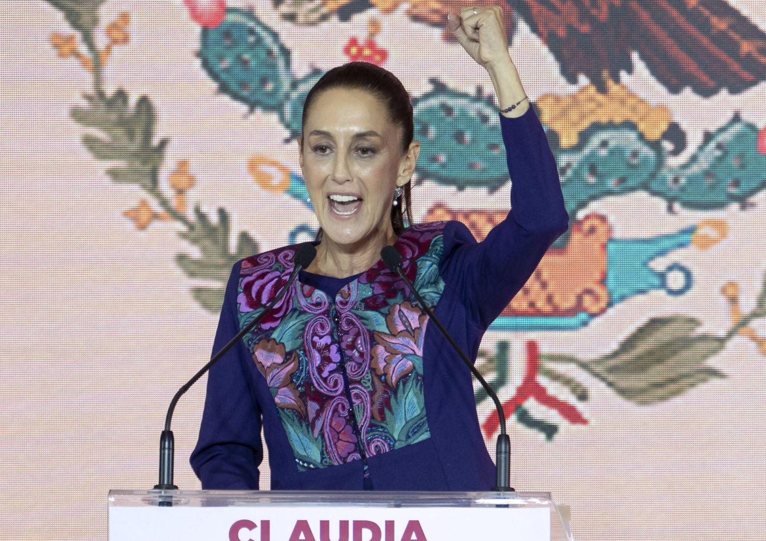 Claudia Sheinbaum, presidente eletta del Messico