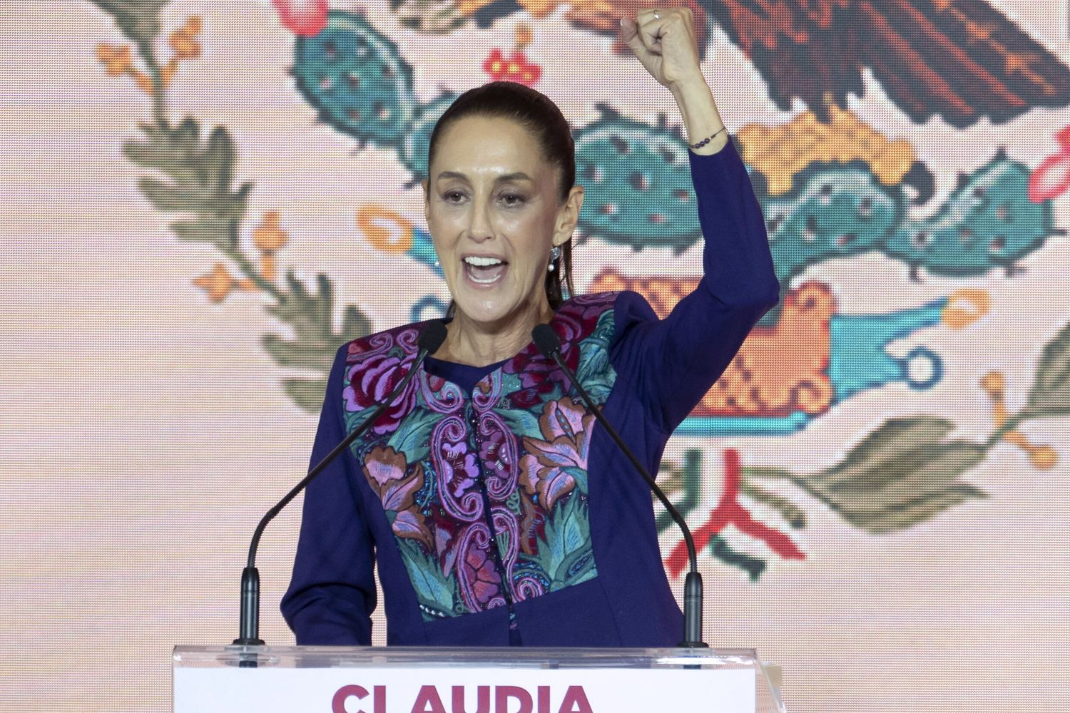 Claudia Sheinbaum, presidente eletta del Messico
