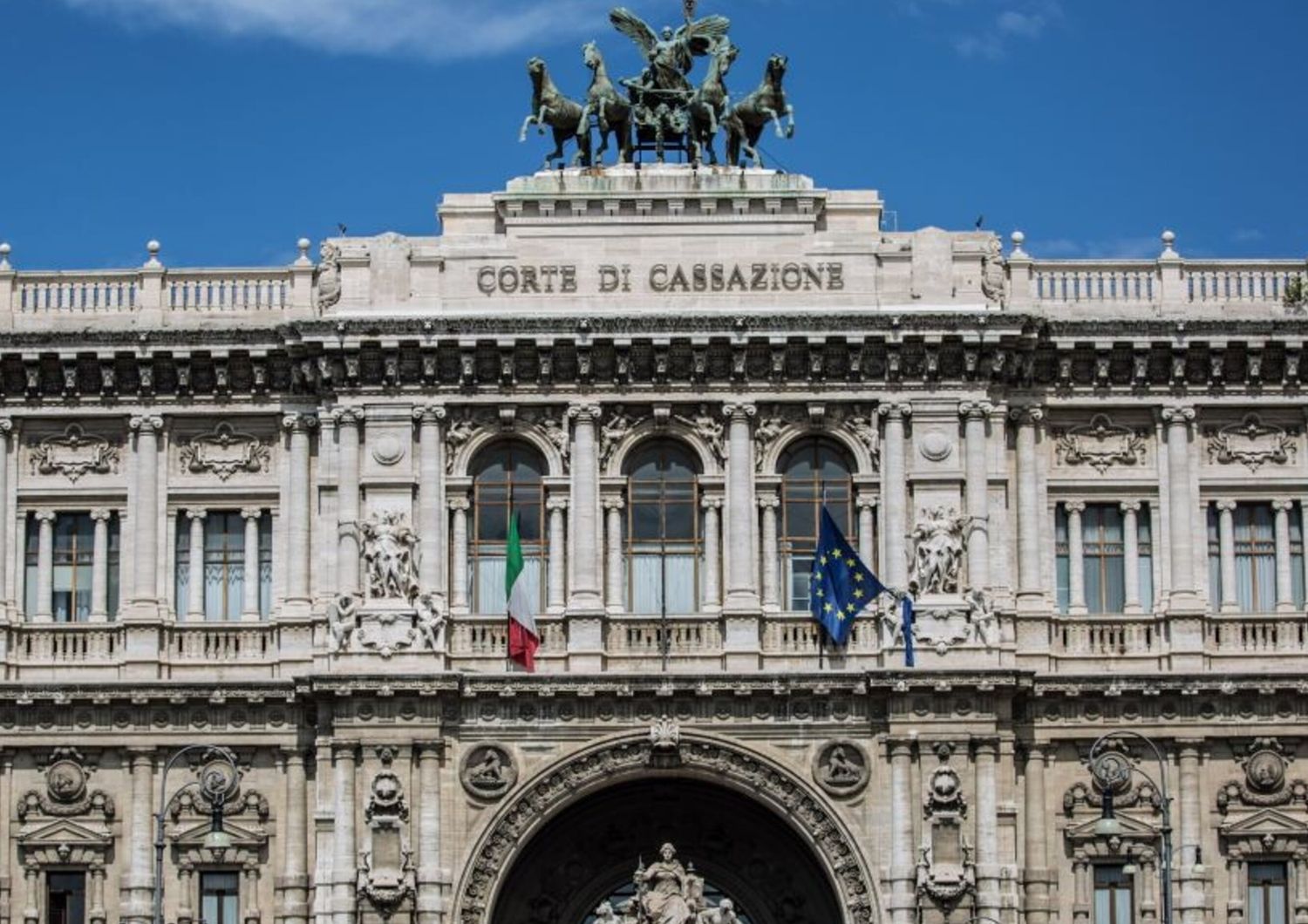 L'edificio della Corte di Cassazione a Roma