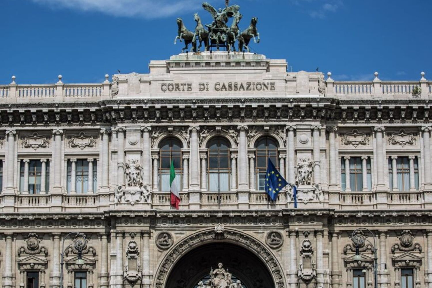 L'edificio della Corte di Cassazione a Roma
