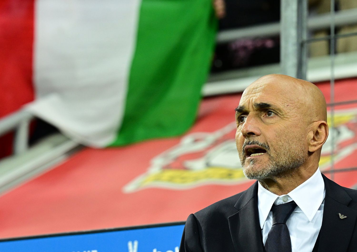 Il ct dell'Italia Luciano Spalletti