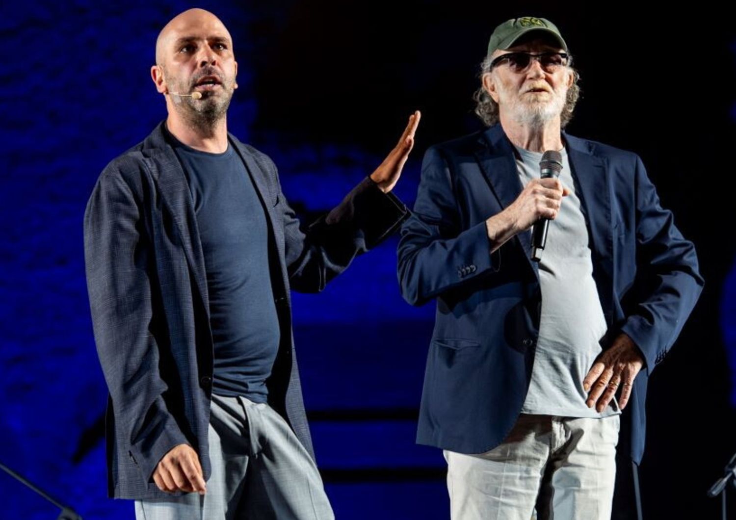 Checco Zalone e Francesco De Gregori