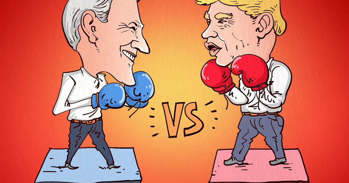 判決後、トランプ氏とバイデン氏のリードは縮まる