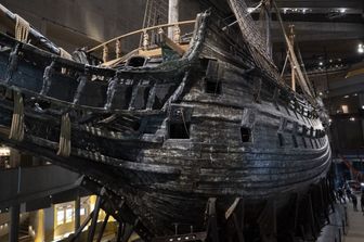 La nave museo Vasa di Stoccolma è in fase di ristrutturazione
