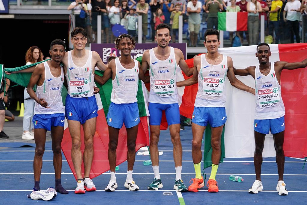 Trionfo azzurro agli Europei di atletica: oro per Crippa, argento per Riva