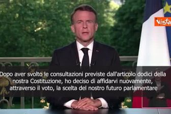 Europee in Francia, Macron: Affido ai cittadini la scelta del futuro parlamentare