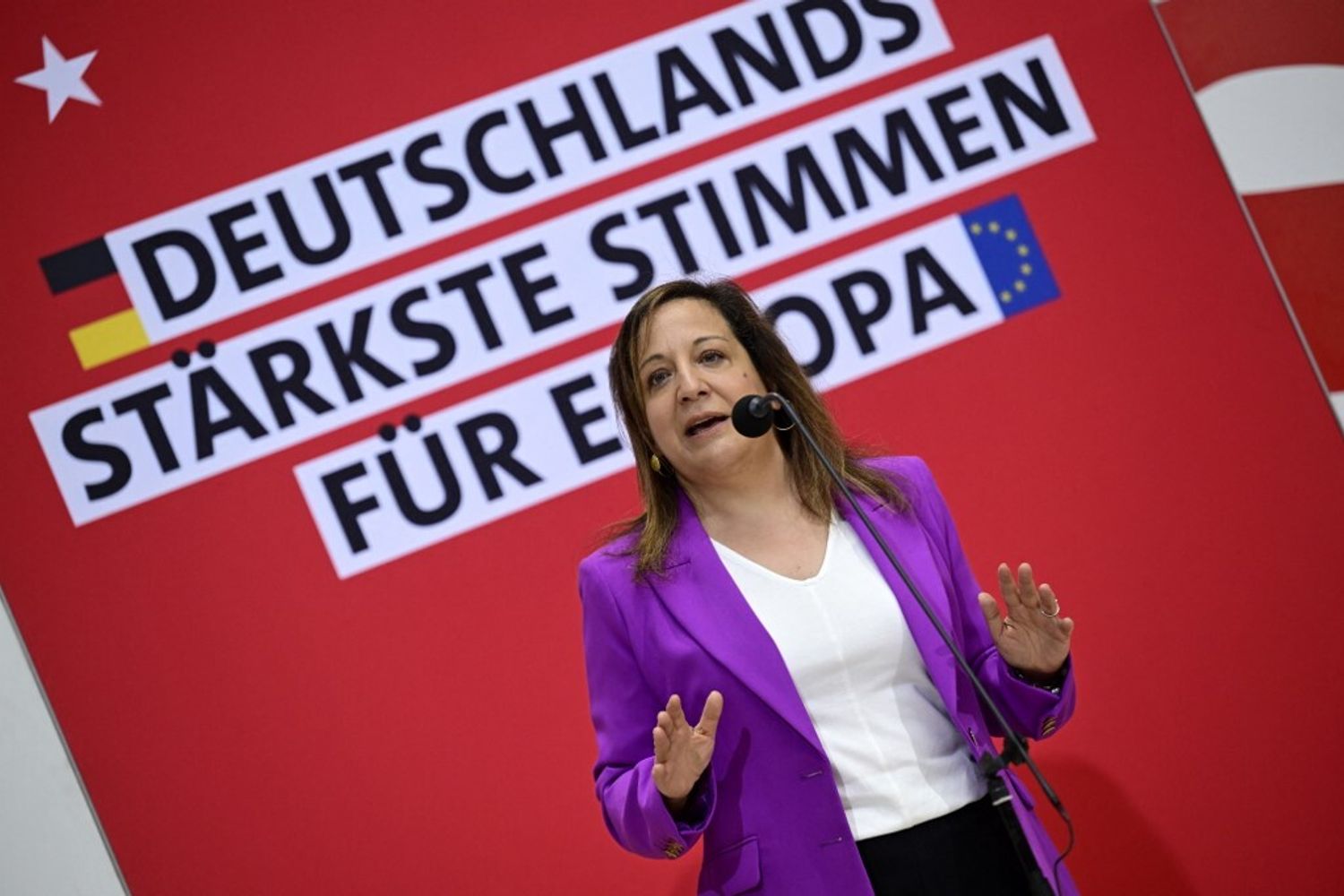 Iratxe Garcia Perez, leader del gruppo parlamentare dell'Alleanza Progressista di Socialisti e Democratici (S&D) al Parlamento europeo