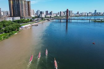 Jilin, capitale della provincia di Jilin, nel nord-est della Cina, dove ieri si è svolto il Dragon Boat Festival